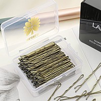 Kanprincess 100Pcs 2Inches Hair Pins Kit Hair Clips Secure Hold Bobby Pins Hair Clips For Women Girls And Hairdressing Salon Wit