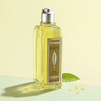 Loccitane Invigorating Refreshing Verbena Shower Gel Uplifting Lemon Fragrance Organic Verbena Extract Gently Cleanse Made