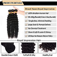 12A Brazilian Virgin Hair Pineapple Deep Wave 3 Bundles 24 24 24 300G Virgin Brazilian Remy Deep Wave Human Hair Bundles 100