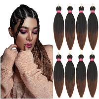 Prestretched Braiding Hair Original Kanekalon Braid Hair Extensions Hot Water Setting Crochet Hair Braids Yaki Texture Easy