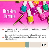 Duri 792 Flamingo Frose Bubble Gum Pink Nail Polish Semi Matte Full Coverage 045 Fl Oz