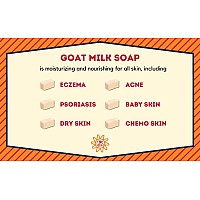 Goat Milk Stuff Goat Milk Soap - TEA TREE | Natural Soap Bars For Women and Men, Face Soap for acne - Handmade (Box of 4)