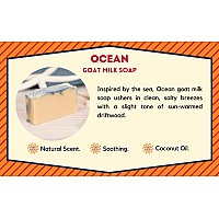 Goat Milk Stuff Goat Milk Soap Ocean Soap Handmade Allnatural Goat Milk Soap Bars For Dry Skin Relief Body Face Wash Fo