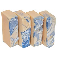 Goat Milk Stuff Goat Milk Soap - OCEAN SOAP | Handmade All-Natural, Goat Milk Soap Bars for Dry Skin Relief, Body & Face Wash for Men and Women, Bar Soap (Box of 4)