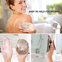 Innerneed Soft Silicone Body Scrubber Exfoliating Glove Shower Cleansing Brush Spa Massage Skin Care Tool For Sensitive And Al