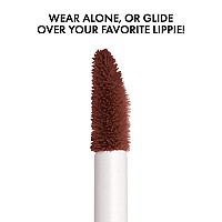 NYX PROFESSIONAL MAKEUP Butter Gloss Brown Sugar, Non-Sticky Lip Gloss - Brownie Drip (Deep Brown)