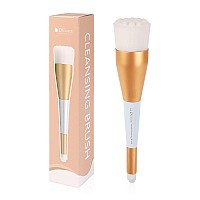 Ducare Manual Facial Cleansing Brush 2In1 Skin Care Face Brush Dual End Facial Manual Dual Face Wash Brush For Deep Pore Exfo