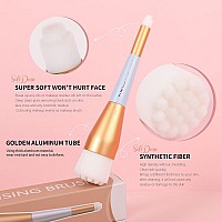 Ducare Manual Facial Cleansing Brush 2In1 Skin Care Face Brush Dual End Facial Manual Dual Face Wash Brush For Deep Pore Exfo