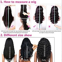 Super Idol Deep Wave Lace Front Wigs Human Hair 150 Density Pre Plucked 4X4 Lace Closure Brazilian Deep Wave Wigs For Black Wom