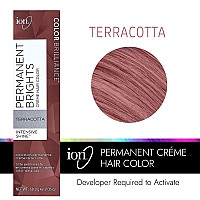 Ion Permanent Brights Creme Hair Color Pastel Terracotta Terracotta