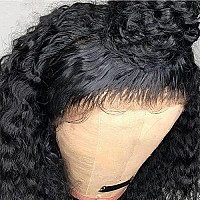 Jessica Hair Deep Wave Lace Front Wigs 13X4 Lace Front Wigs Human Hair Wigs For Black Women Curly Bob Wigs Pre Plucked With Baby