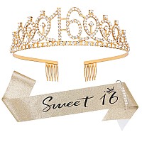 16th Birthday Tiara and Sash Kit- 