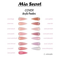 Cover White Peony Acrylic Powder Mia Secret 4 Oz