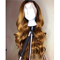 Andria Lace Front Wigs Honey Blonde Glueless Lace Wig Long Loose Wave Synthetic Heat Resistant Fiber Wig With Baby Hair Long Wav