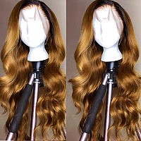 Andria Lace Front Wigs Honey Blonde Glueless Lace Wig Long Loose Wave Synthetic Heat Resistant Fiber Wig With Baby Hair Long Wav