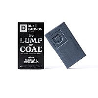 Duke Cannon Supply Co Big Lump Of Coal Soap Bar For Men Holiday Edition Bergamot Black Pepper Scent Superior Grade Extra L