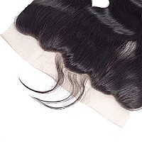 13X4 Lace Frontal Body Wave Human Hair Skinlike Real Hd Lace Frontal Ear To Ear Transparent Lace Frontal Unprocessed Brazilian V