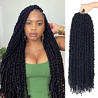 8 Packs Passion Twist Hair 24 Inch Pretwisted Passion Twist Crochet Hair Pre Looped Crochet Passion Twist Crochet Braids Bohem