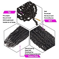 8 Packs Passion Twist Hair 24 Inch Pretwisted Passion Twist Crochet Hair Pre Looped Crochet Passion Twist Crochet Braids Bohem