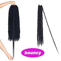 8 Packs Passion Twist Hair 24 Inch Pretwisted Passion Twist Crochet Hair Pre Looped Crochet Passion Twist Crochet Braids Bohem