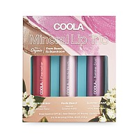 Coola Organic Tinted Lip Balm Mineral Sunscreen With Spf 30 Dermatologist Tested Lip Care For Daily Protection Vegan Variet