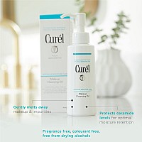 Curel Japanese Skin Care Facial Cleansing Oil For Face Oilbased Makeup Remover For Dry Sensitive Skin 5 Ounce Fragrance Fre