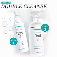 Curel Japanese Skin Care Facial Cleansing Oil For Face Oilbased Makeup Remover For Dry Sensitive Skin 5 Ounce Fragrance Fre