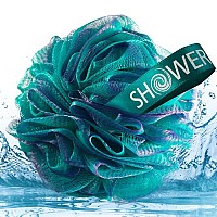 Shower Bouquet Loofah Bathsponge Swirldeepsetxl75G Extra Large 4 Pack Soft Mesh Net Luffa Loofa Loufa Puff Exfoliating B