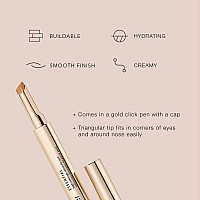 Jouer Essential High Coverage Concealer Pen Under Eye Concealer For Dark Circles Brightening Makeup For Eye Circles Color