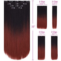 Clip Hair Extension, Black Hair Extensions 22