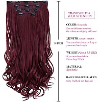 Burgundy Hair Extension,Clip Hair Extensions 18