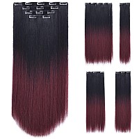 Clip Hair Extension, Black Hair Extensions 22