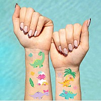 xo, Fetti Dinosaur Tattoos for Kids - 38 styles | Birthday Party Supplies Girl, Dinosaur Party Favors, T-rex Decorations