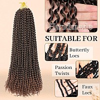 8 Packs Passion Twist Hair 30 Inch Passion Twist Crochet Hair For Black Women Water Wave Crochet Braiding Hair Extensions 30 In