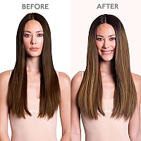 Wennalife Clip In Hair Extensions 150G 22 Inch 9Pcs Highlight Dark Brown To Chestnut Brown And Dirty Blonde Human Hair Extensio