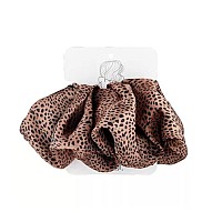 Kristin Ess The Oversized Satin Scrunchie Cheetah Pack1