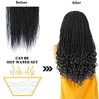 Nayoo Senegalese Twist Crochet Hair 8 Packs 18 Inch Crochet Hair For Black Women 35 Strandspack Small Twist Crochet Hair Hot