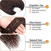 Nayoo Senegalese Twist Crochet Hair 8 Packs 18 Inch Crochet Hair For Black Women 35 Strandspack Small Twist Crochet Hair Hot