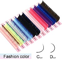 Nagaraku Easy Fan Volume Eyelash Extensions Ombre Particolor Purple Color Lashes Supplies 007Mm D Curl Mix Tray 915Mm Rapid B