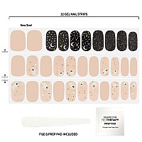 Dashing Diva Gloss Halloween Glow In The Dark Nail Strips Boo Crew Uv Free Long Lasting Cute Halloween Gel Nail Stickers