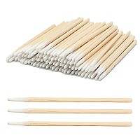 2000 Pcs 4 Inch Pointed Cotton Swabs Precision Microblading Cotton Tipped