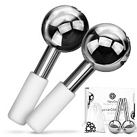 Hana Emi Ice Globes For Face Unbreakable Ice Roller For Face And Eyes Cryo Globes For Facials Antiage Antiwrinkle Face G