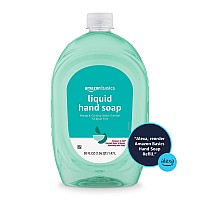 Amazon Basics Liquid Hand Soap Refill Mango And Coconut Water Scent Triclosanfree 50 Fl Oz Pack Of 1 Previously Solimo