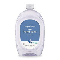 Amazon Basics Gentle Mild Clear Liquid Hand Soap Refill Triclosanfree 50 Fl Oz Pack Of 2 Previously Solimo