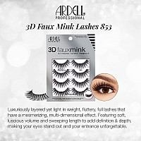 Ardell 3D Faux Mink Lashes 853 4 Pairs