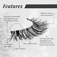 Ardell 3D Faux Mink Lashes 853 4 Pairs