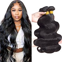 12A Grade Brazilian Virgin Hair Body Wave 3 Bundles 26 26 26 300G Virgin Remy Human Hair Weave Bundles 100 Unprocessed Brazi