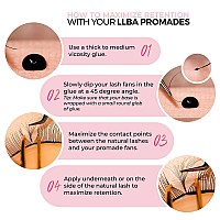 Llba Promade Fans Handmade Volume Eyelashes Multi Selections From 3D To 16D C Cc D Dd L M Curl Thickness 003 01 Mm