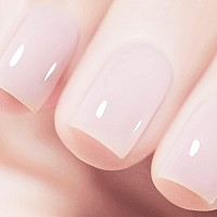 Vishine 15Ml Crystal Jelly Sheer Pink Transparent Gel Nail Polish Gel Polish Translucent Soak Off Uv Led Gel Nail Polish Clear C