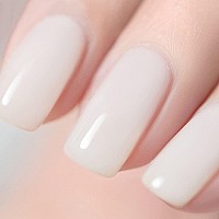 Vishine 15Ml Crystal Jelly Milky Transparent White Gel Nail Polish Soak Off Uv Led Gel Polish Nude Milky Color Home Diy Manicure